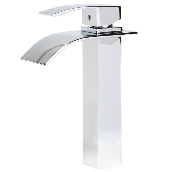 Novatto Novatto ECLIPSE Single Lever Waterfall Vessel Faucet, Chrome GF-136CH - main